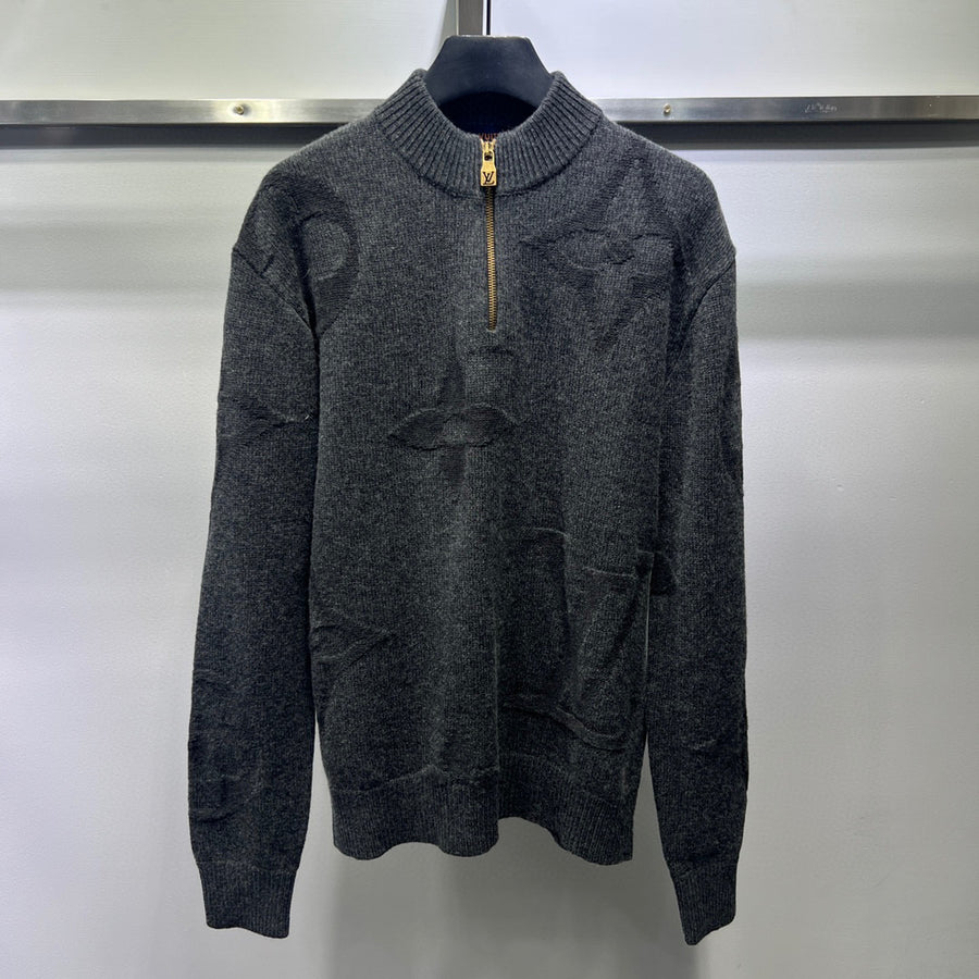 LV Zip-up Sweater