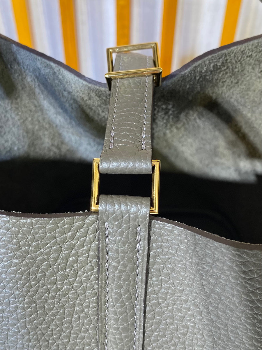 Hermes Picotin 18 Etain Clemence