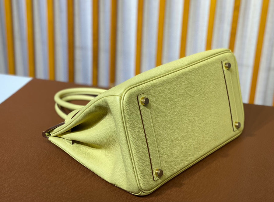 Hermes Birkin 30 Jaune Poussin