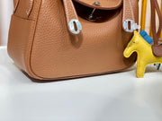 Hermes Mini Lindy Gold Taurillon Clemence