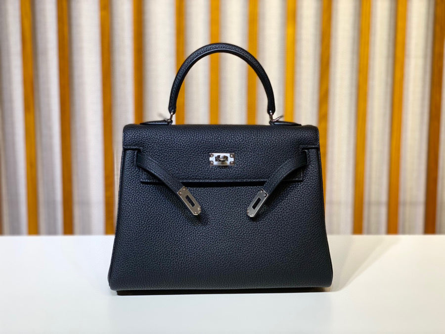 Hermes Kelly 25 Noir Black Togo