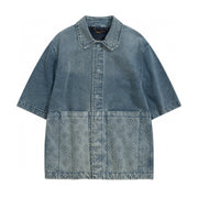 Lv Washed Denim Shirt