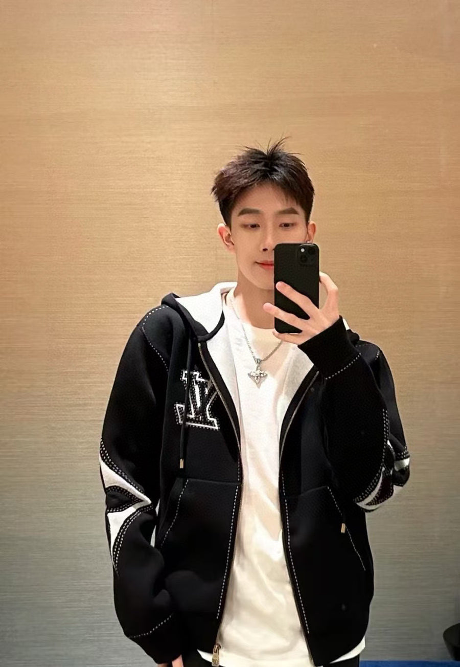 LV Zip-up Hoodie