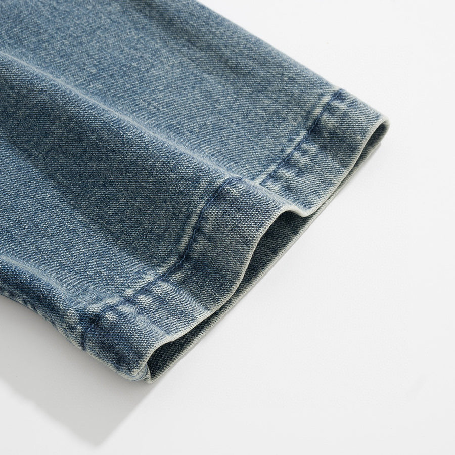 Lv Washed Denim Shirt