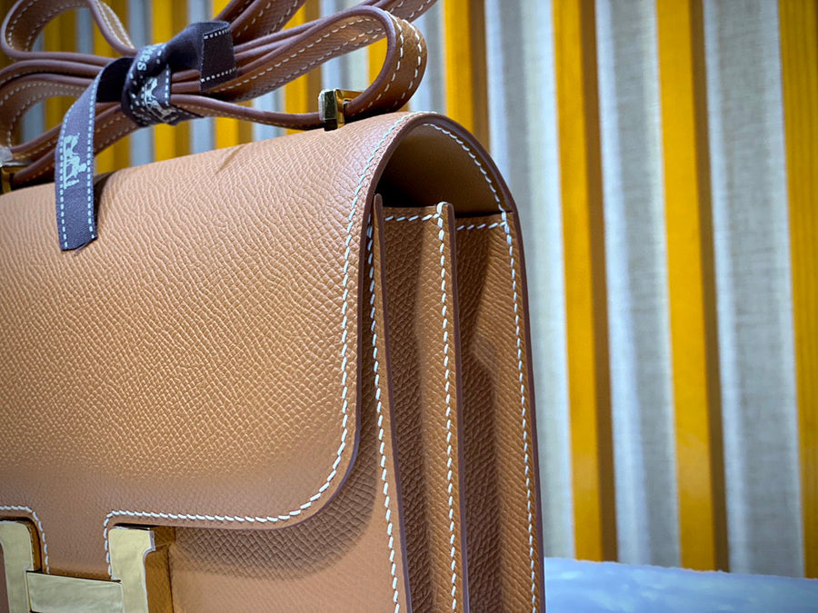 Hermes Constance 18 Gold Epsom