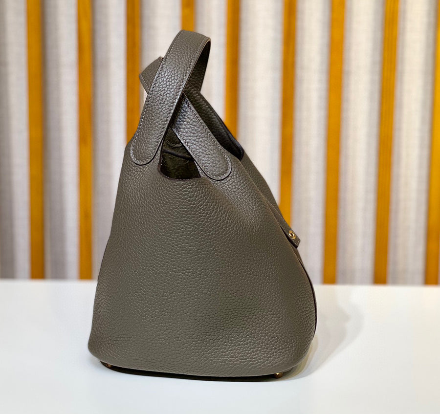 Hermes Picotin 18 Etain Clemence