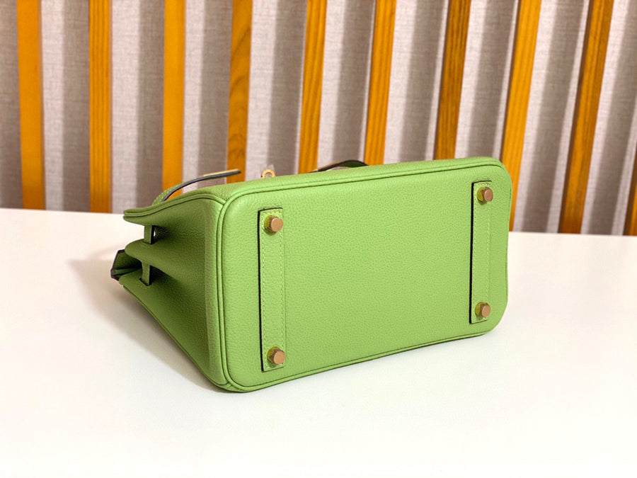 Hermes Birkin 25 Vert Criquet Togo