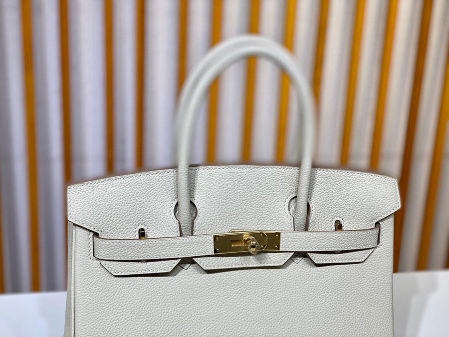 Hermes Birkin 30 White·10 Togo