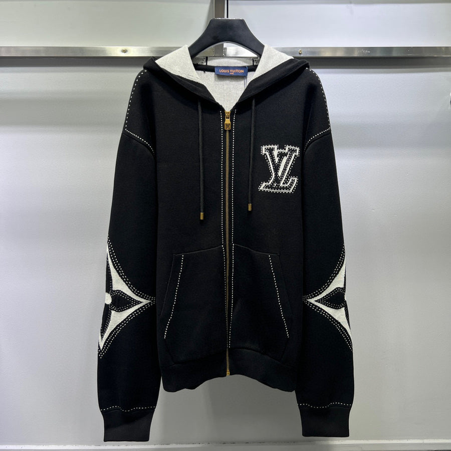 LV Zip-up Hoodie