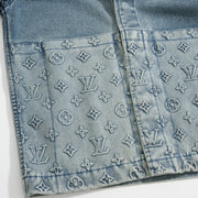 Lv Washed Denim Shirt