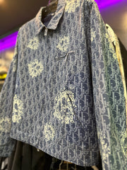 DIOR Tears Zipped Blouson Jacket
