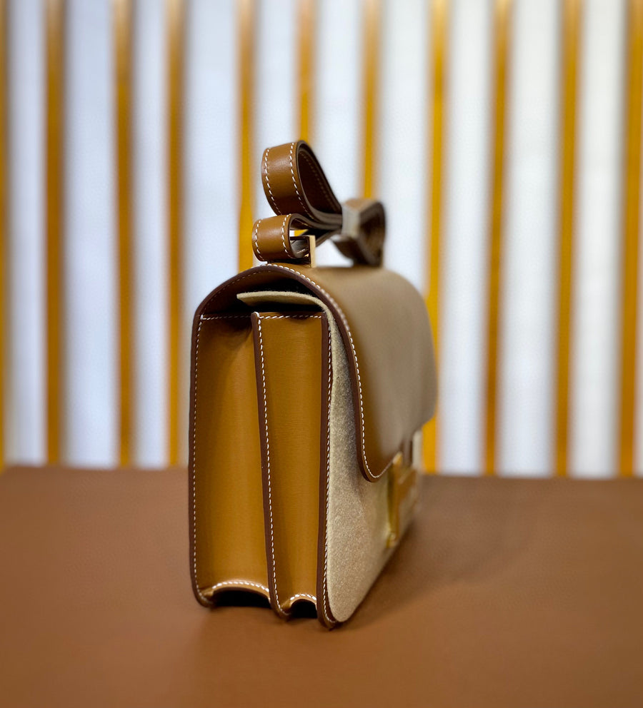Hermes Constance 24 Gold•37 Leather