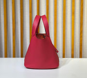 Hermes Picotin 18 Rose Extreme Clemence
