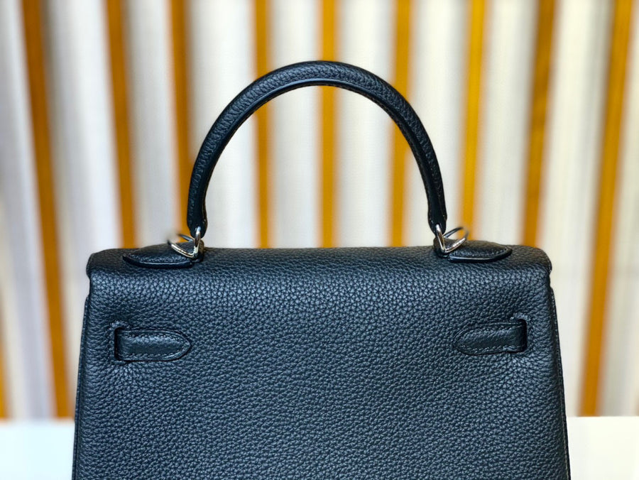 Hermes Kelly 25 Noir Black Togo