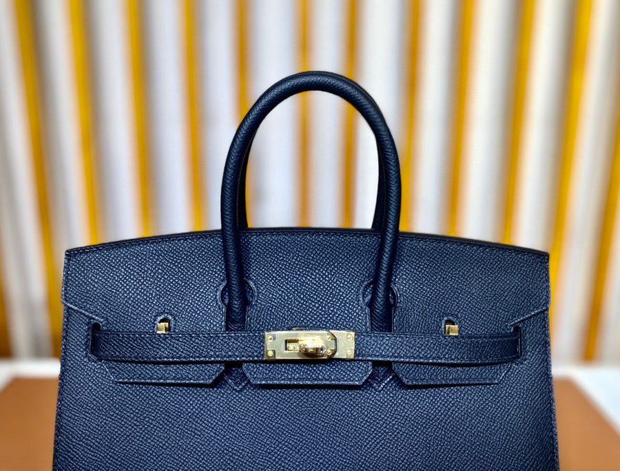 Hermes Birkin 25 Noir Black Epsom