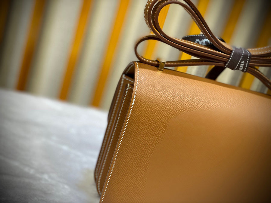 Hermes Constance 18 Gold Epsom