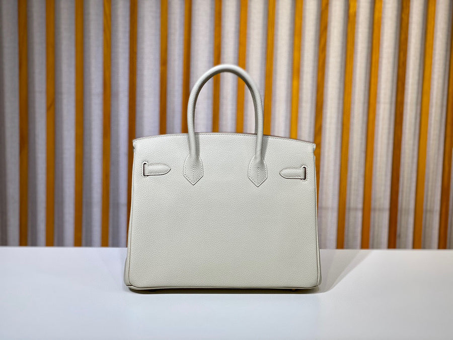 Hermes Birkin 30 White·10 Togo