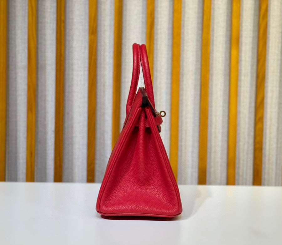 Hermes Birkin 25 Rouge de Coeur Togo