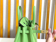 Hermes Birkin 25 Vert Criquet Togo