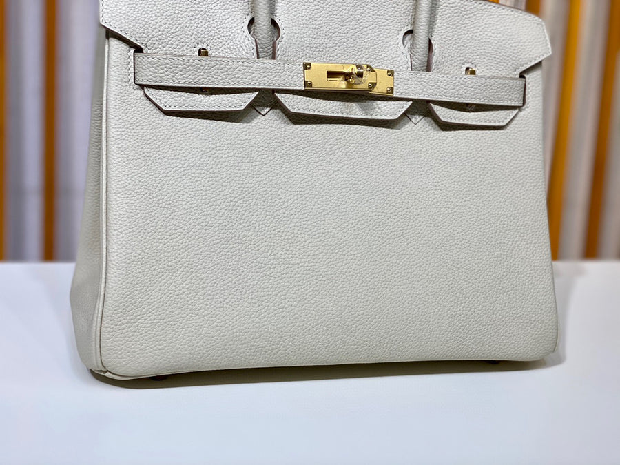Hermes Birkin 30 White·10 Togo