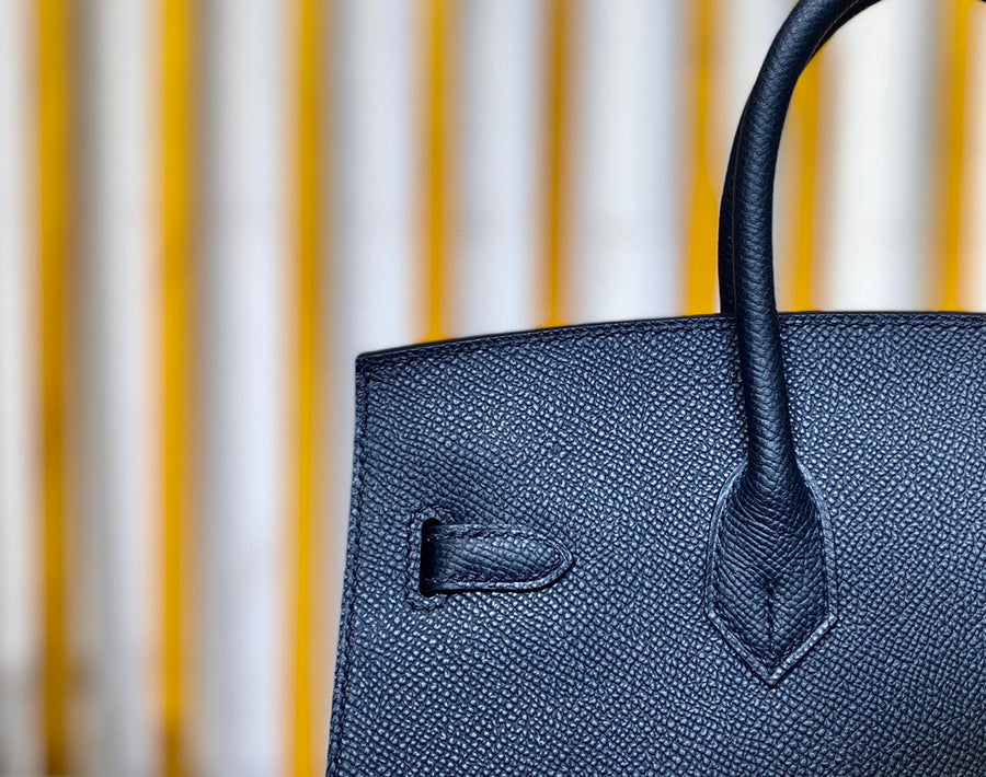 Hermes Birkin 25 Noir Black Epsom