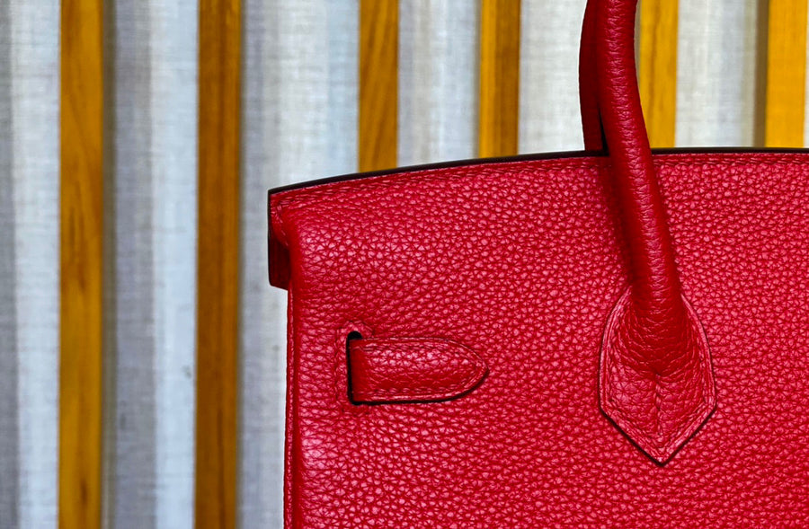 Hermes Birkin 25 Rouge de Coeur Togo