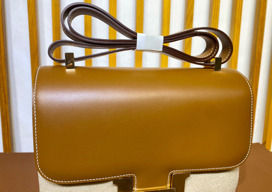 Hermes Constance 24 Gold•37 Leather
