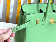 Hermes Birkin 25 Vert Criquet Togo