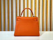 Hermes Kelly 28 Orange Togo