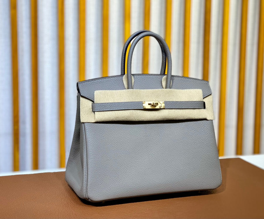 Hermes Birkin 25 Gris Asphalte