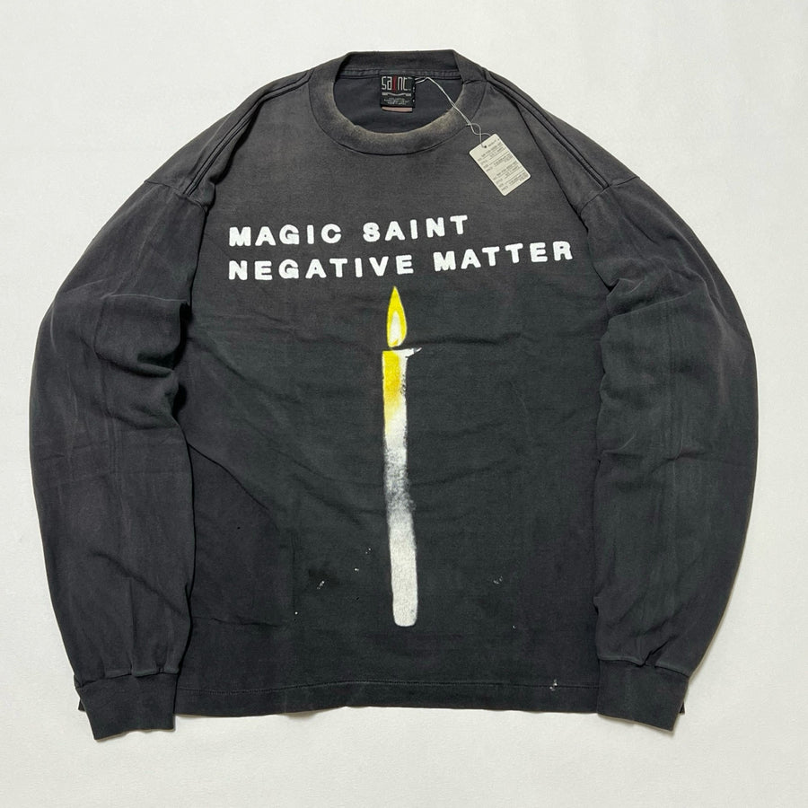 SAINT Mxxxxxx CANDLE LongSleeve TEE/BLK