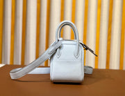 Hermes Mini Lindy Blue Pale Taurillon Clemence