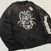 SAINT Mxxxxxx LS TEE/HEAVY WEIGHT/BLK