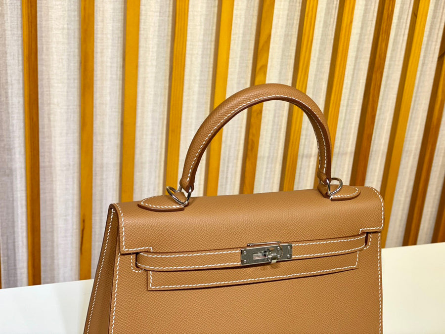 Hermes Kelly 25 Gold Epsom