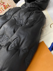 LV Leather Down Jacket