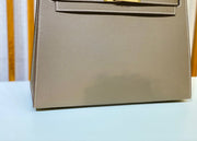 Hermes Kelly 28 Etoupe Epsom Gold Hardware