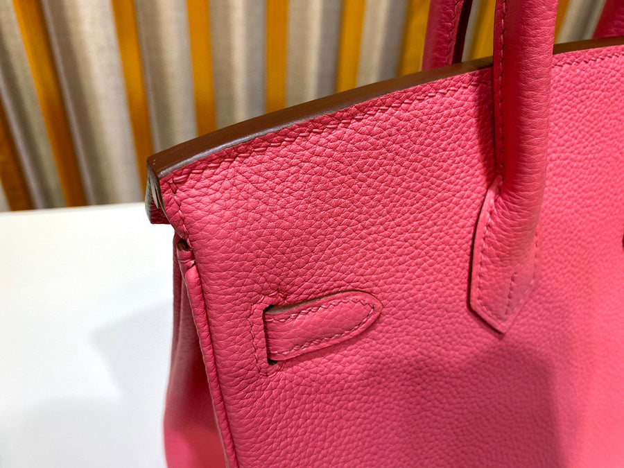 Hermes Birkin 25 Rose•8W Togo