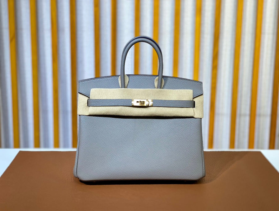 Hermes Birkin 25 Gris Asphalte