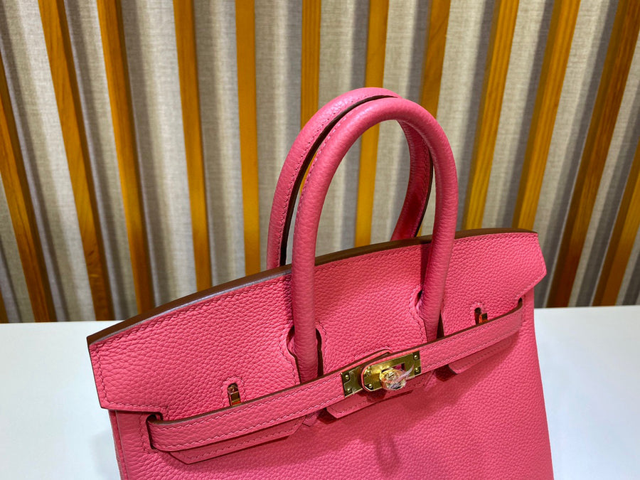 Hermes Birkin 25 Rose•8W Togo