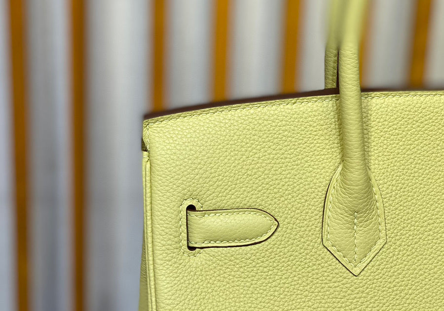 Hermes Birkin 30 Jaune Poussin