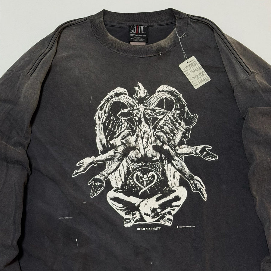 SAINT Mxxxxxx LS TEE/HEAVY WEIGHT/BLK