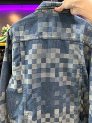 LV Mosaic Denim Jacket