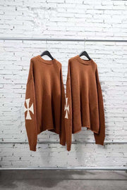 ASKYURSELF Cross Sweater