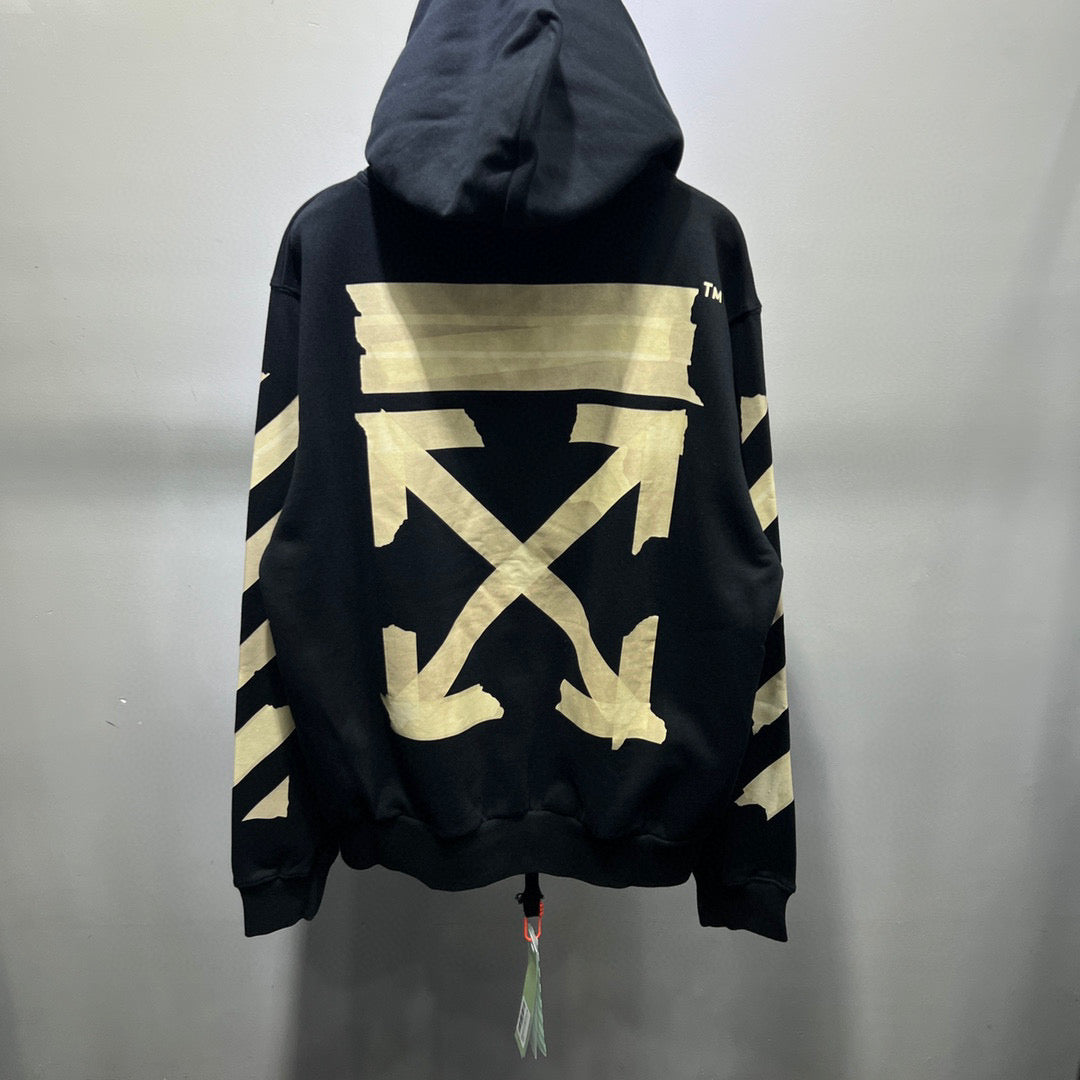 OFF-WHITE Zip-Up Hoodie