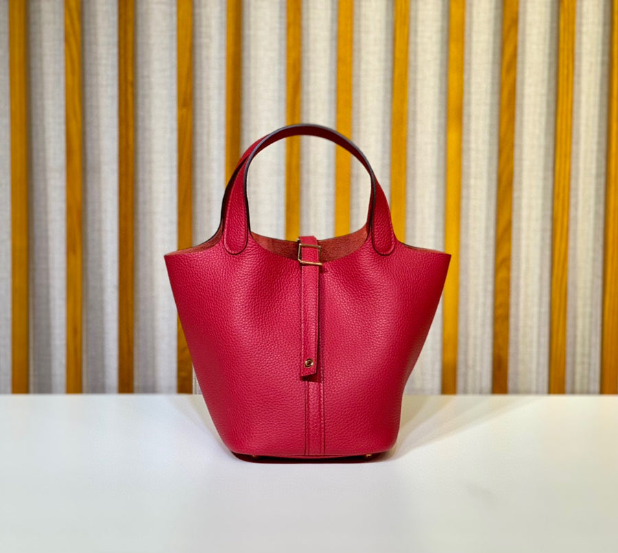 Hermes Picotin 18 Rose Extreme Clemence