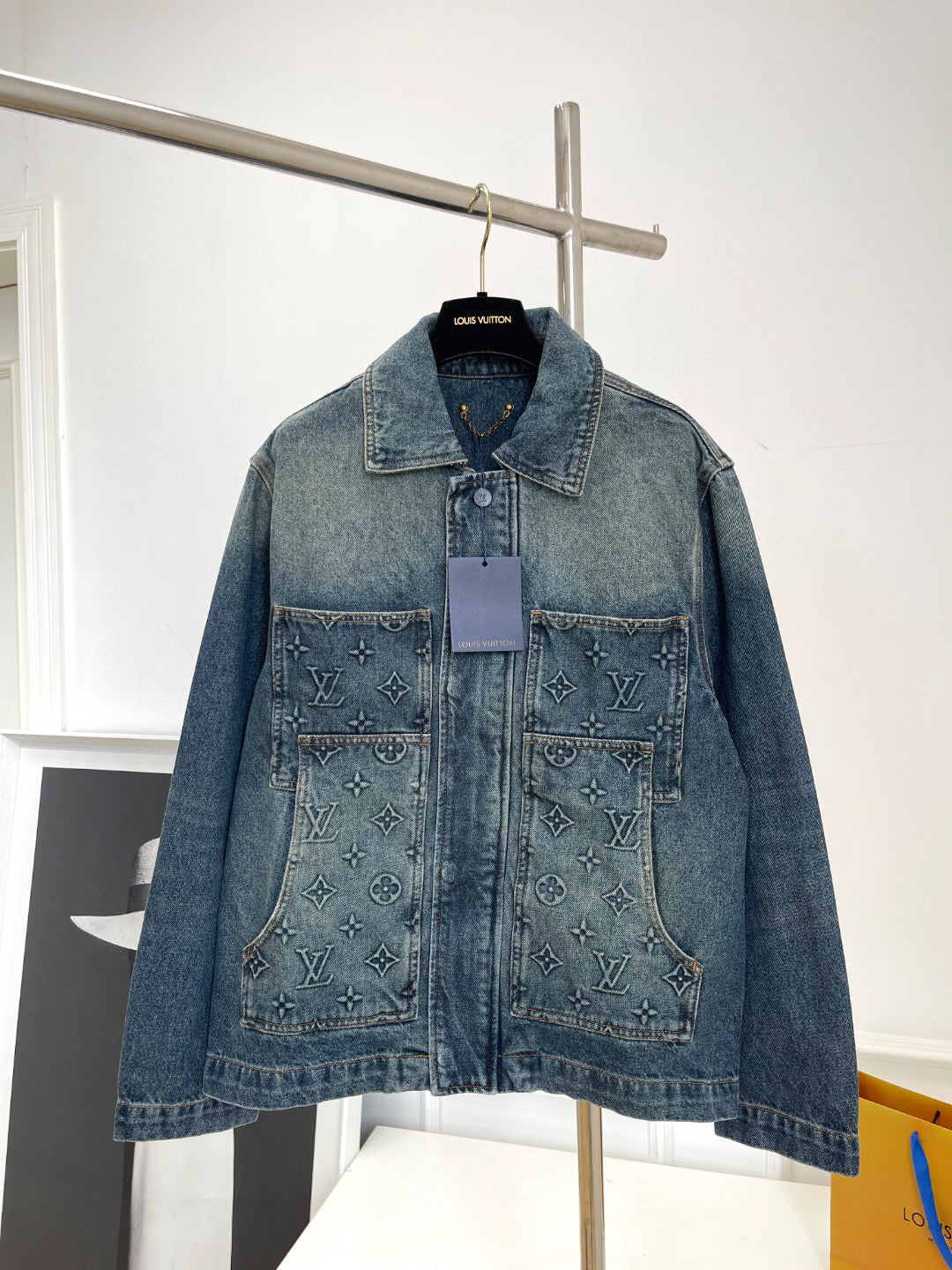 LV Monogram 2Piece Jean Jacket