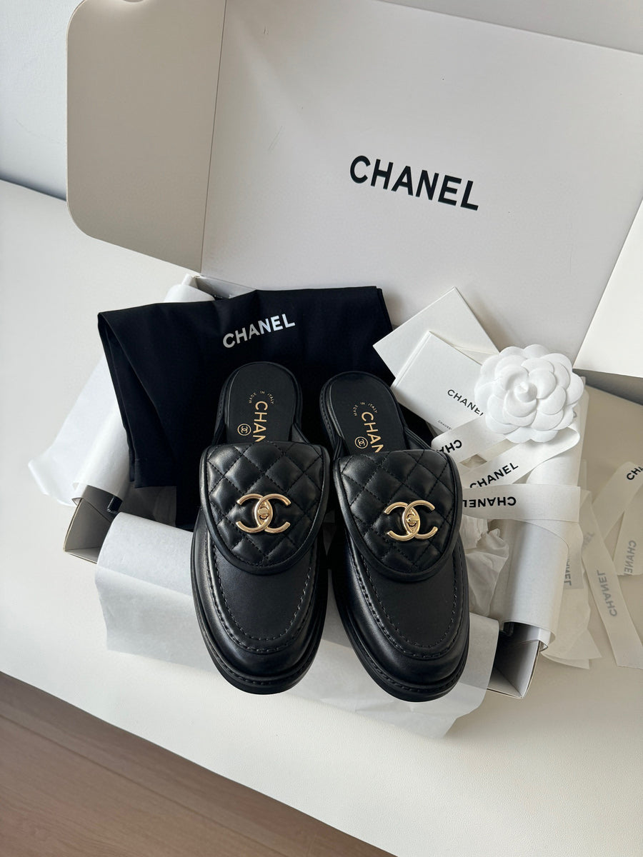 Chanel Flats｜小香拖鞋