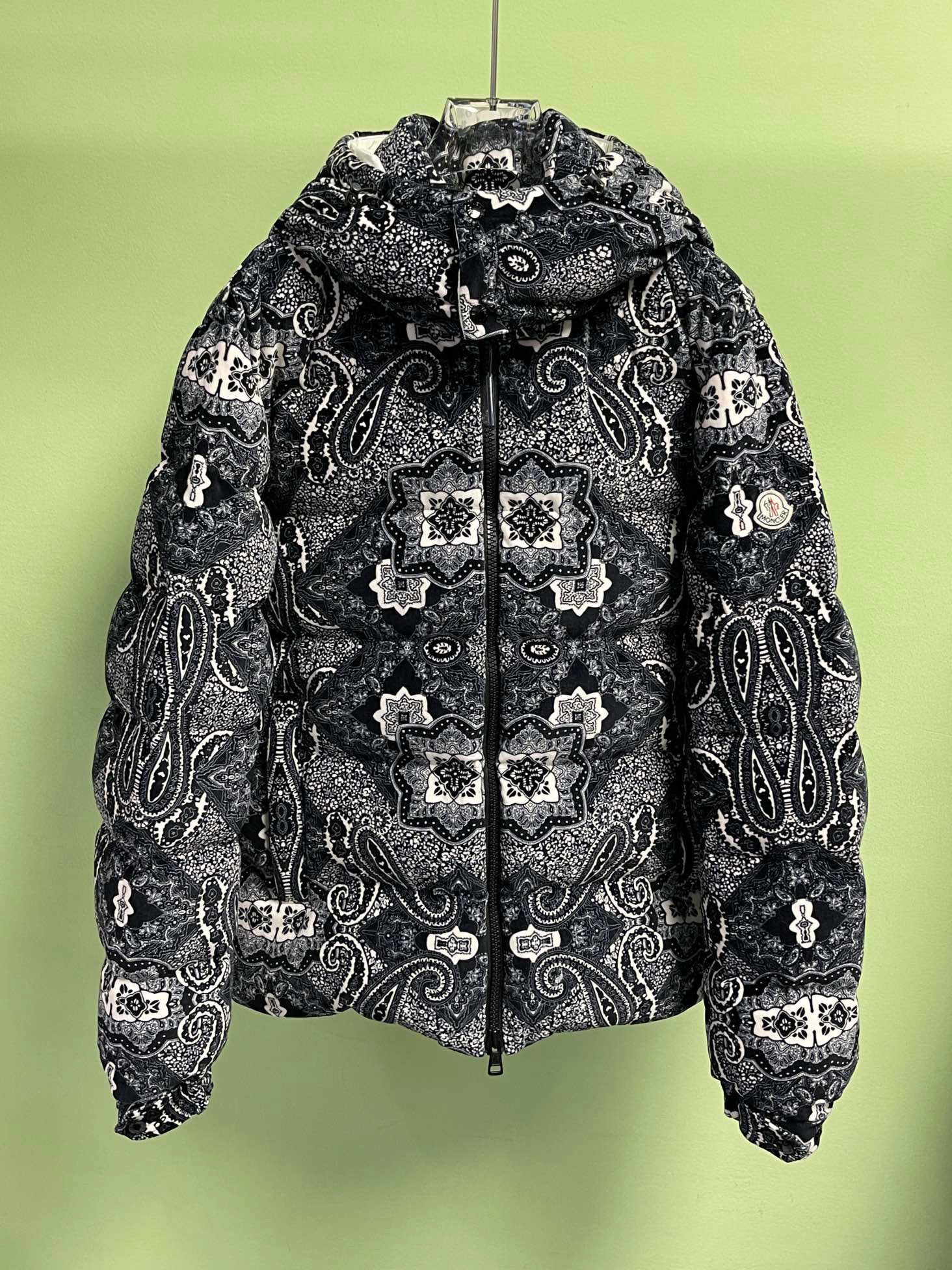 MONCLER Paisley Down Jacket