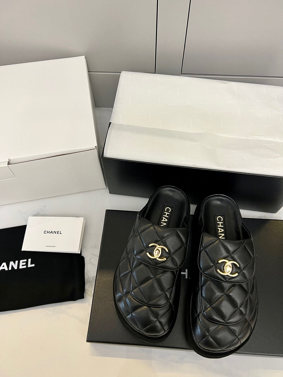 Chanel Flats｜小香拖鞋