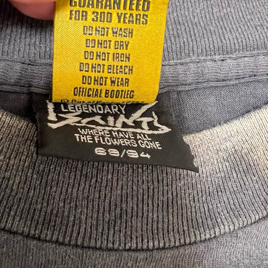 SAINT Mxxxxxx × The KLF BLUE KLF_LongSleeve TEE KLF/BLK